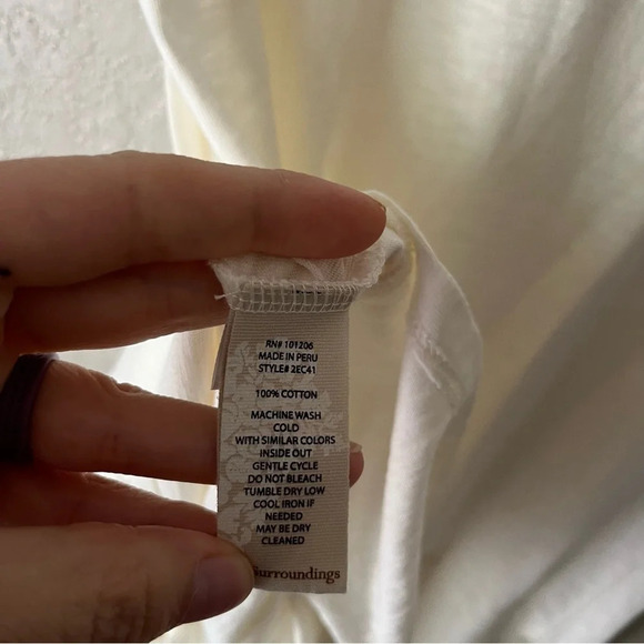 SOFT Surroundings Tank Tops Women's Small Minimalist Neutral Summer Capsule S - Picture 13 of 13